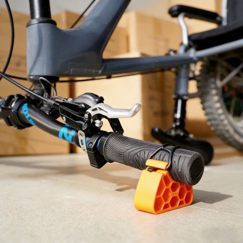Mountain Biking Essentials - ชั้นวางอุปกรณ์จักรยาน ที่ยึดแฮนด์จักรยานแบบพกพา อุปกรณ์ซ่อมแฮนด์จักรยาน สำหรับจักรยานเสือหมอบและจักรยานเสือภูเขา