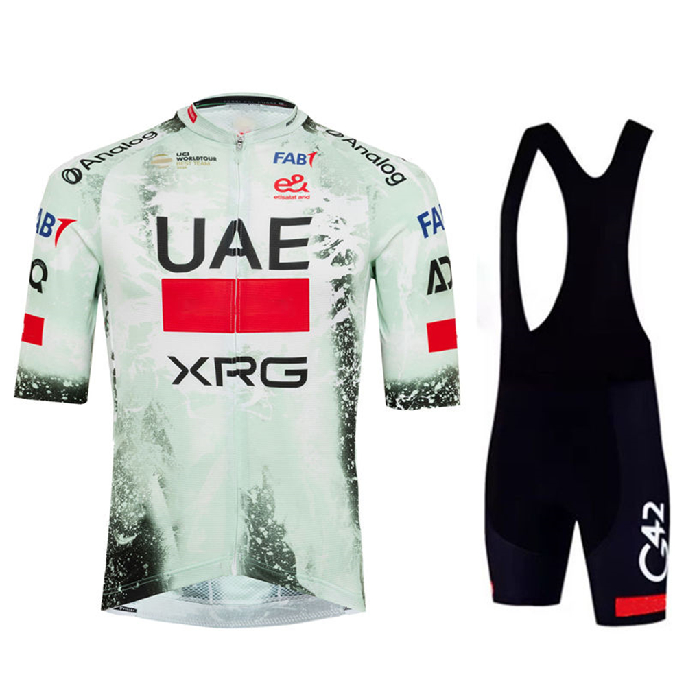 ชุดเสื้อจักรยานทีมใหม่ UAE 202 - Mountain Biking Uae บทวิจารณ์และราคา