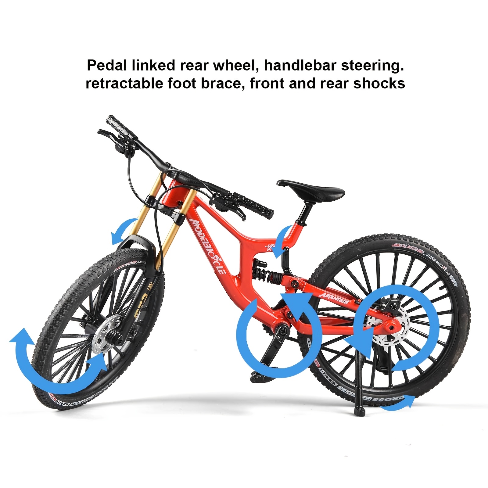 จักรยานเสือภูเขาขนาดจิ๋ว 1:8 ท - Mountain Biking Usa บทวิจารณ์และราคา