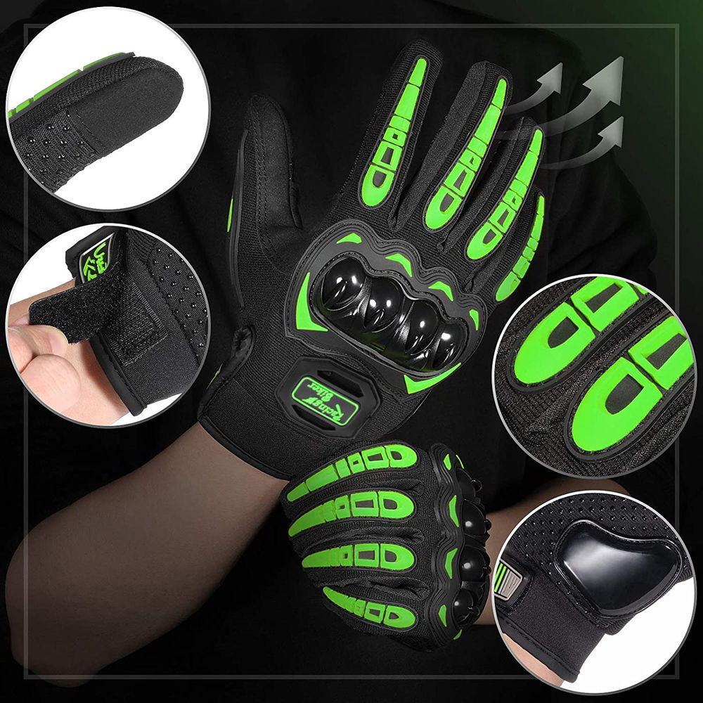 ถุงมือขี่มอเตอร์ไซค์แบบหน้าจอส - Mountain Biking Gear For Men บทวิจารณ์และราคา