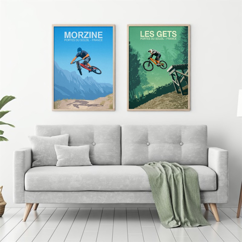 จักรยานเสือภูเขา Trail โปสเตอร - Mountain Biking Pictures บทวิจารณ์และราคา