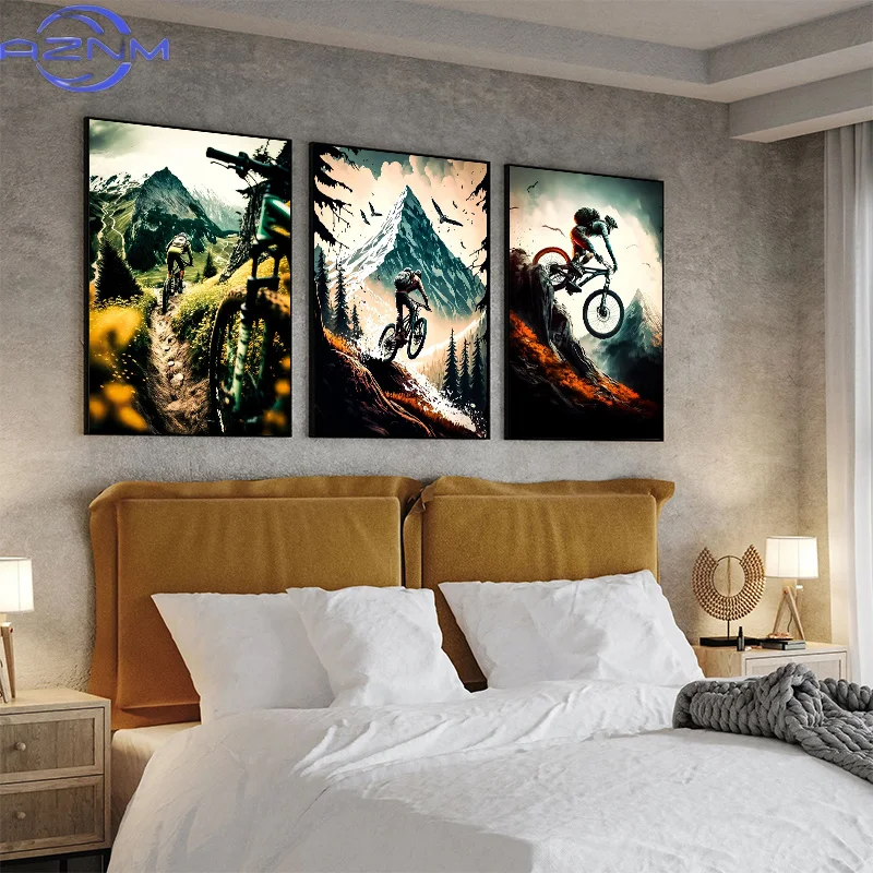 AZNM โปสเตอร์จักรยานเสือภูเขาส - Mountain Biking Pictures บทวิจารณ์และราคา