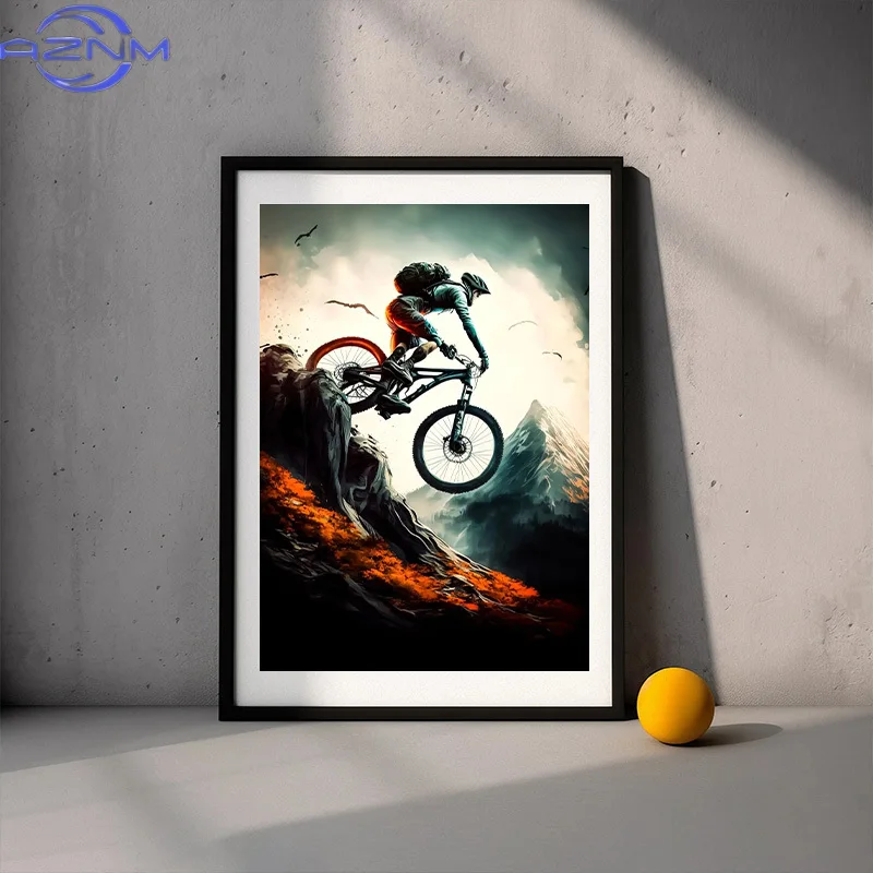 AZNM โปสเตอร์จักรยานเสือภูเขาส - Mountain Biking Pictures บทวิจารณ์และราคา