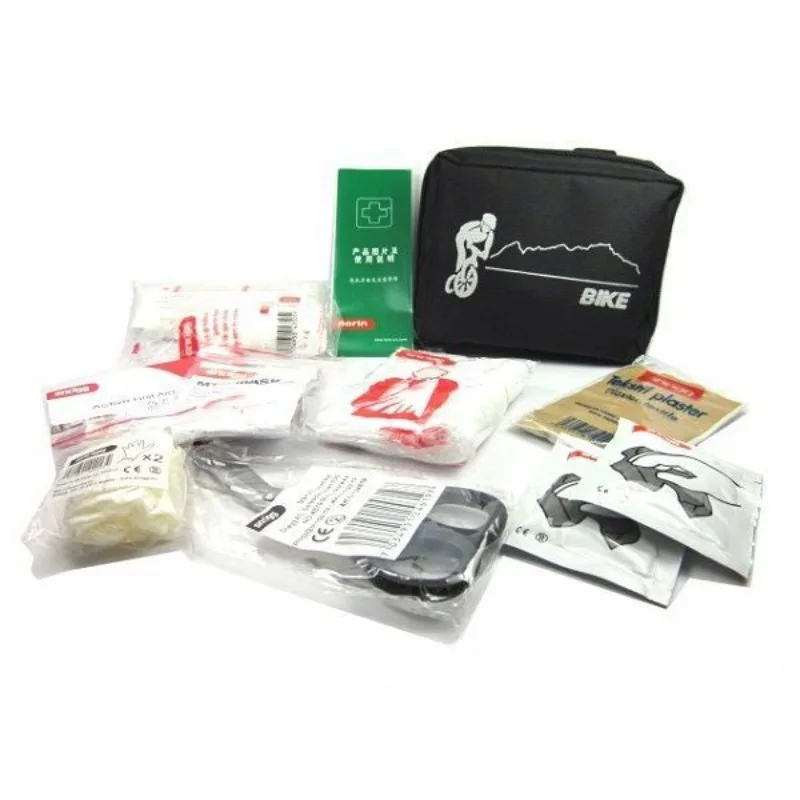 ชุดปฐมพยาบาลส่วนบุคคลระดับมืออ - Mountain Biking First Aid Kit บทวิจารณ์และราคา