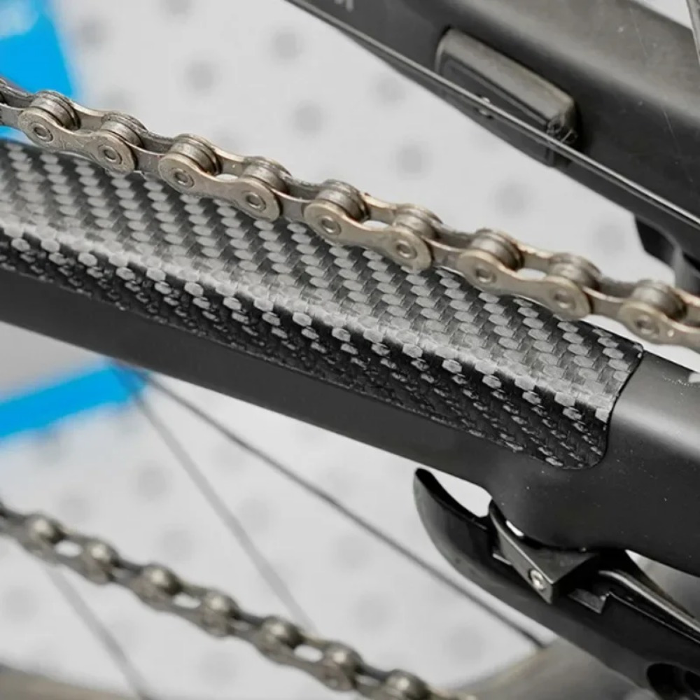 แผ่นกันโซ่จักรยานคาร์บอนไฟเบอร - Chainstay Protector Wrap บทวิจารณ์และราคา