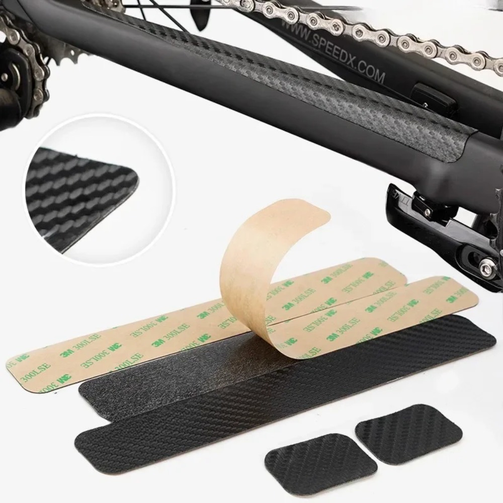 แผ่นกันโซ่จักรยานคาร์บอนไฟเบอร - Chainstay Protector Wrap บทวิจารณ์และราคา