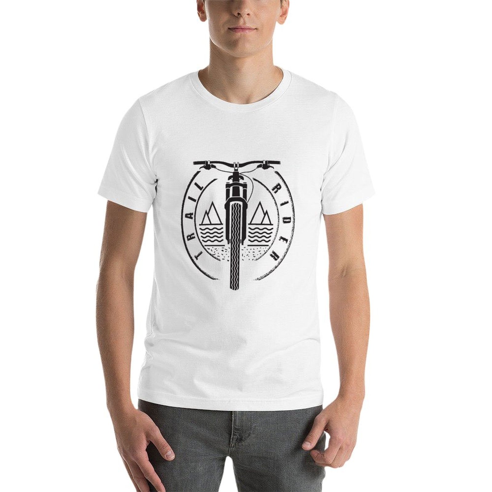 เสื้อยืด Trail Rider - สีดำ -  - Mountain Biking Essentials บทวิจารณ์และราคา