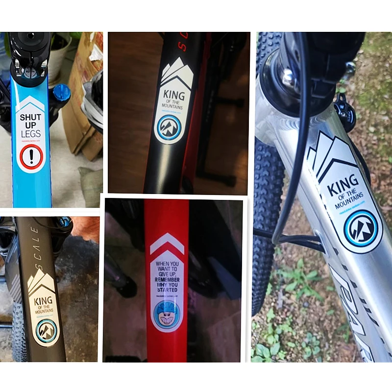 สติกเกอร์เฟรมจักรยานเสือภูเขา2 - Mountain Biking Pictures บทวิจารณ์และราคา