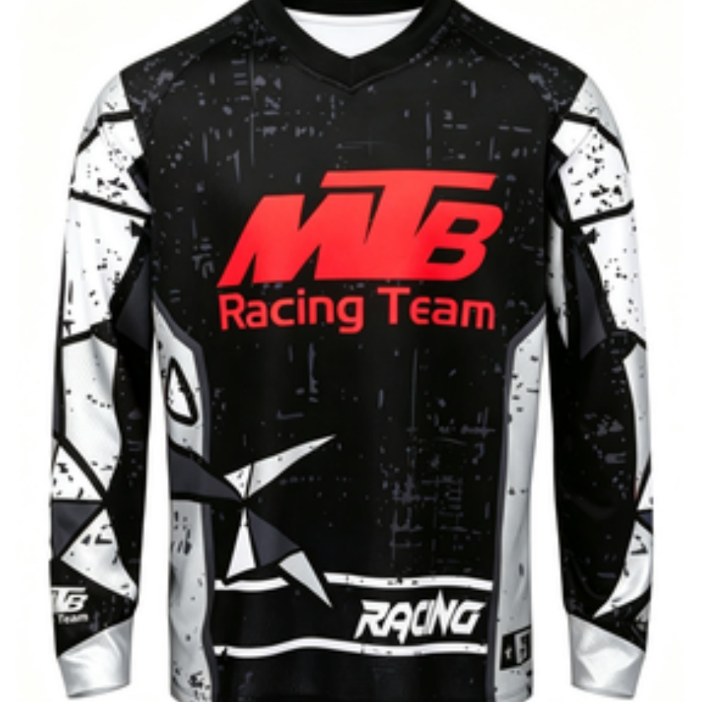 เสื้อกีฬาแขนยาวทีม ดีไซน์ระบาย - Mountain Biking Usa บทวิจารณ์และราคา