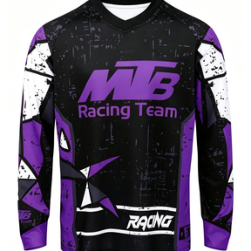 เสื้อกีฬาแขนยาวทีม ดีไซน์ระบาย - Mountain Biking Usa บทวิจารณ์และราคา